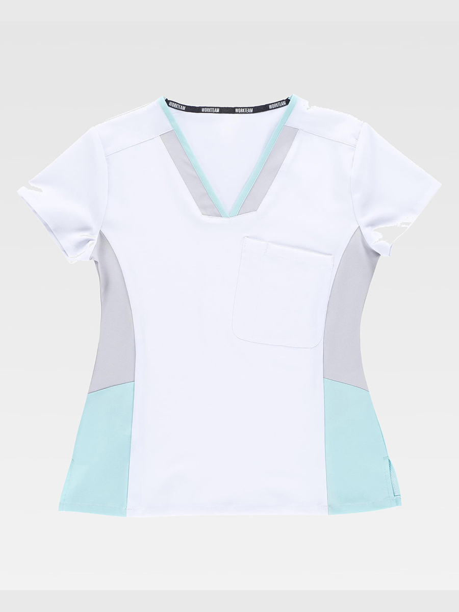 white / turchese